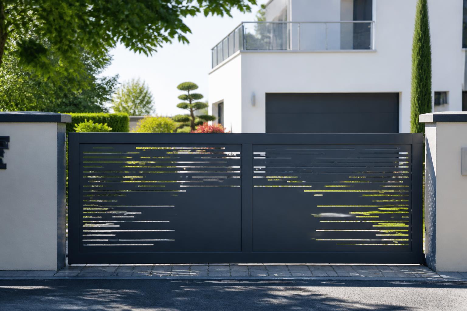 découvrez le portail en aluminium, une solution moderne et personnalisée qui valorise et sécurise votre extérieur avec élégance et durabilité.