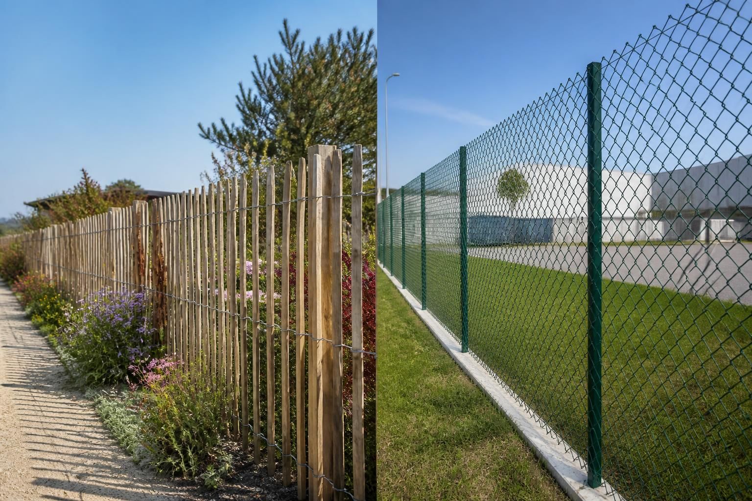 découvrez les avantages d’une clôture ganivelle comparée à une clôture grillagée, entre esthétique naturelle, durabilité et respect de l’environnement.
