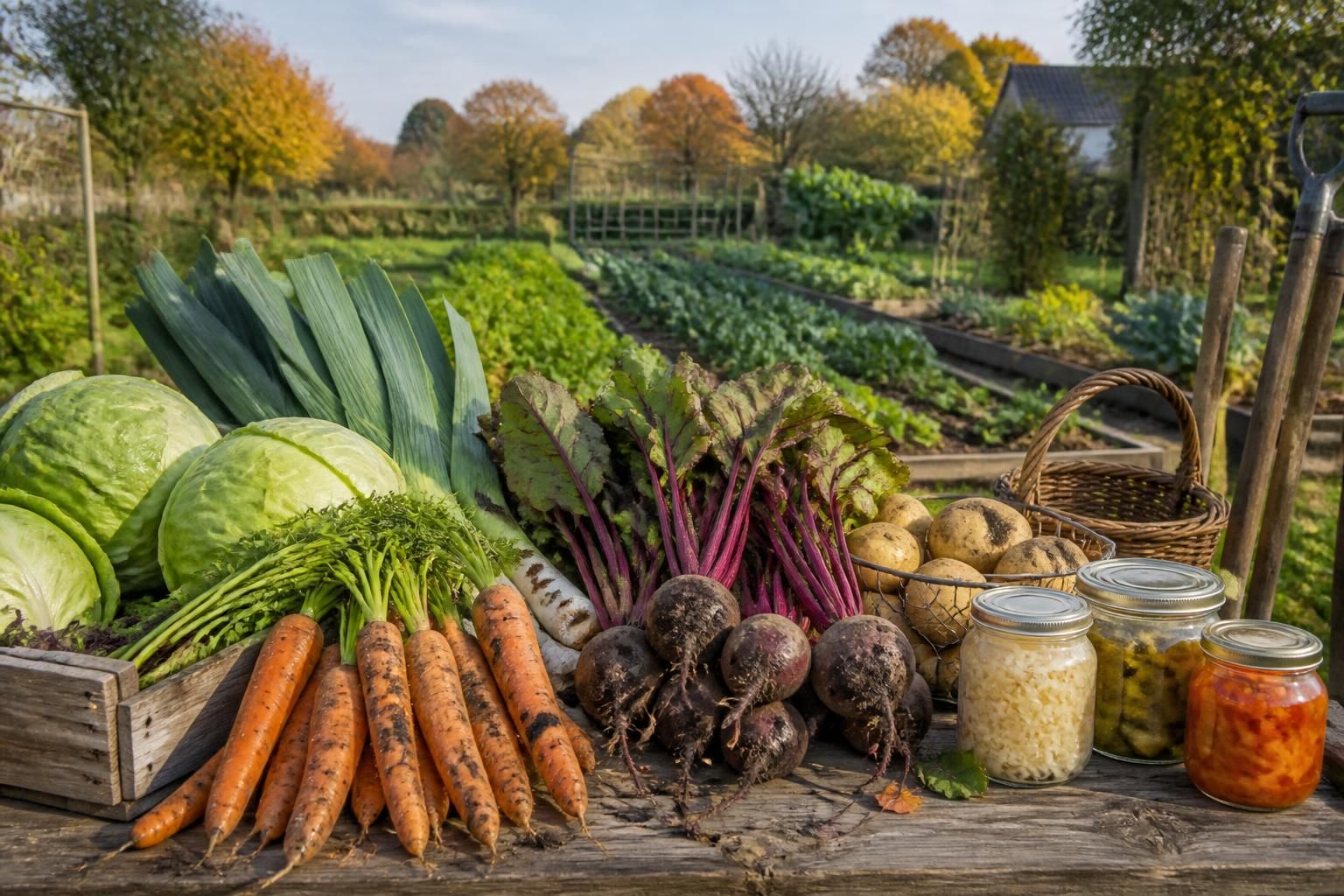 découvrez nos conseils pour cultiver et conserver vos légumes du potager afin de profiter de récoltes savoureuses tout l'hiver.