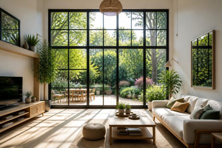 découvrez pourquoi une verrière atelier est le choix idéal pour connecter élégamment votre salon à votre jardin, alliant luminosité, style industriel et harmonie entre intérieur et extérieur.