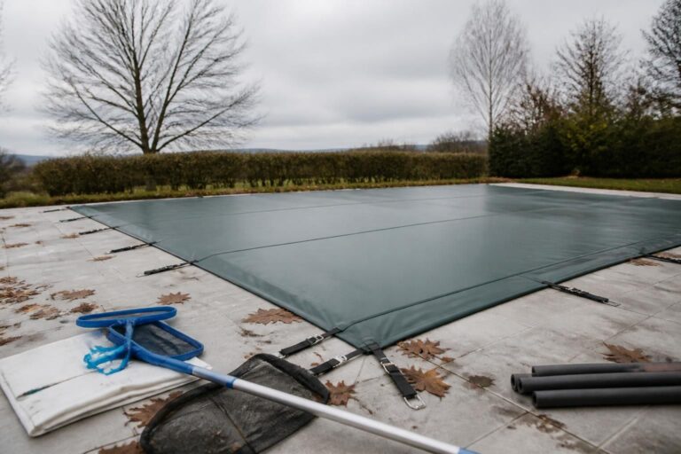 découvrez des solutions efficaces pour protéger votre piscine en hiver et maintenir un bassin propre et sécurisé tout au long de la saison froide.