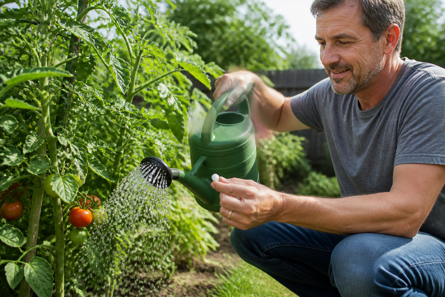 Aspirine dans l'eau des tomates : le geste étonnant qui booste leur santé