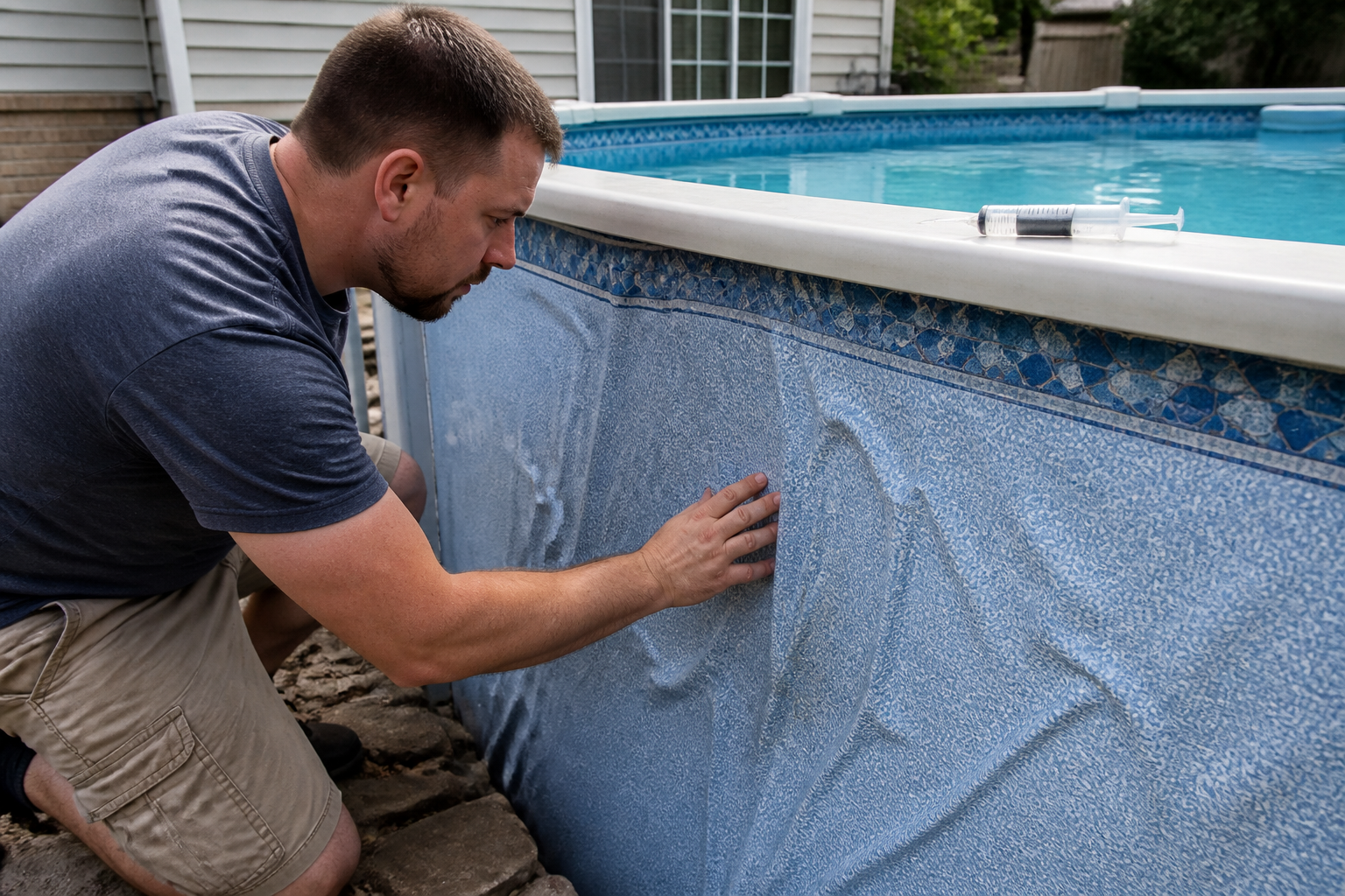 Boursouflure sur liner : 3 astuces pour la réparer avant qu'il ne soit trop tard