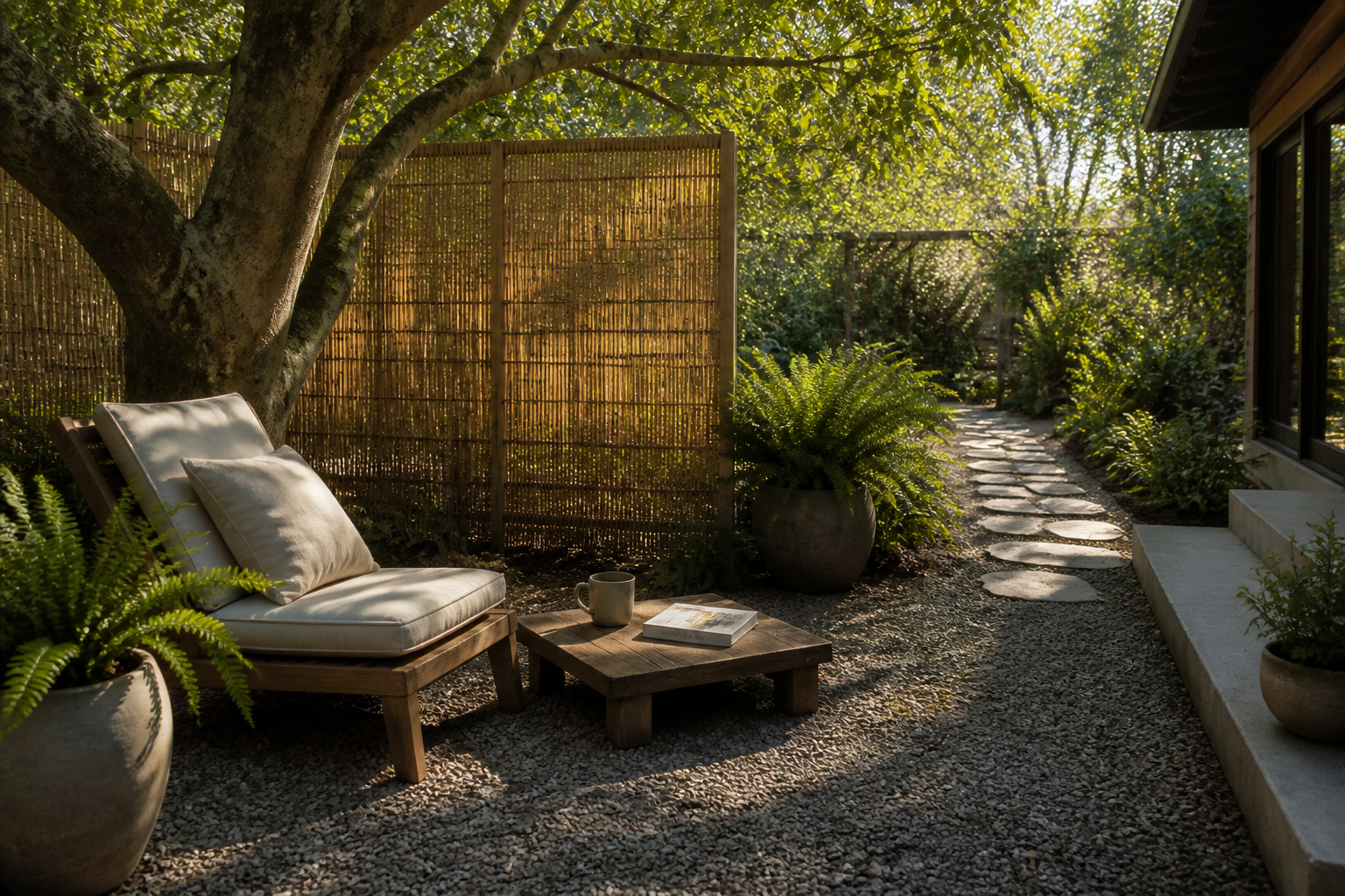 Créez un coin détente zen au jardin avec ces 4 idées simples