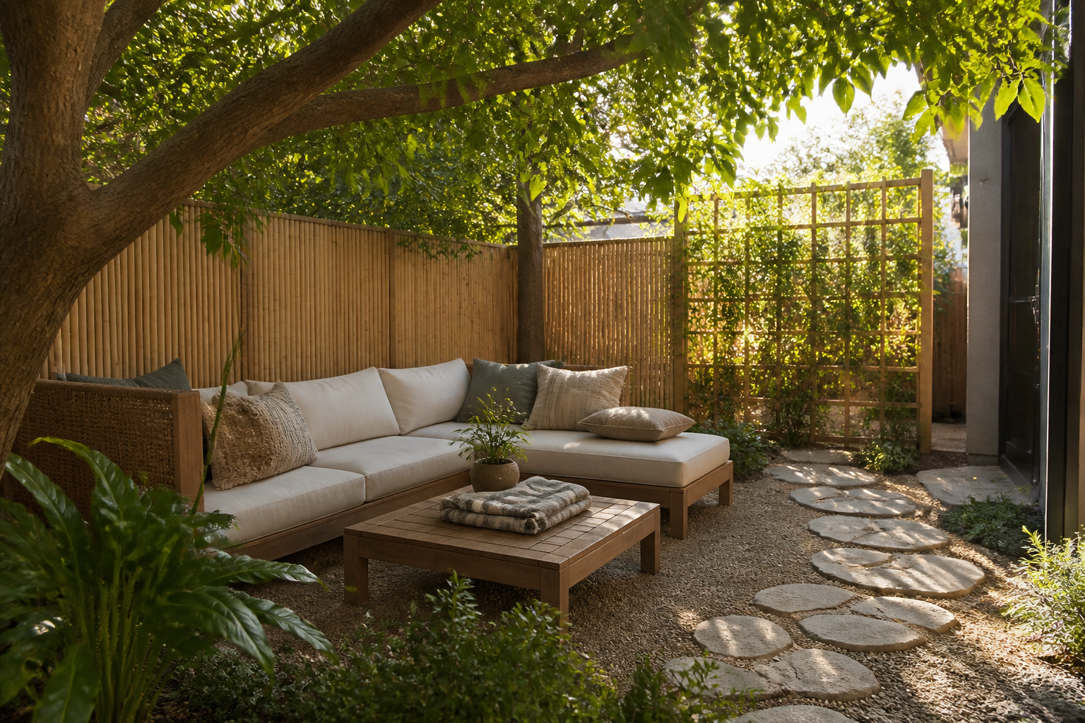 Créez un coin détente zen au jardin avec ces 4 idées simples