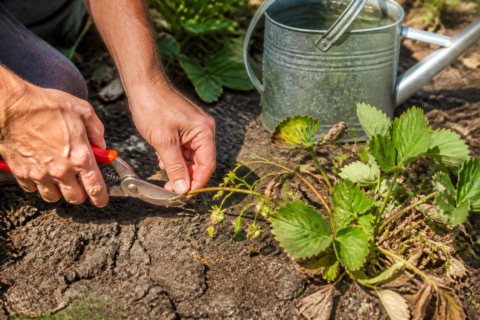 Fraisiers en canicule : l'astuce pour économiser l'eau sans sacrifier la récolte
