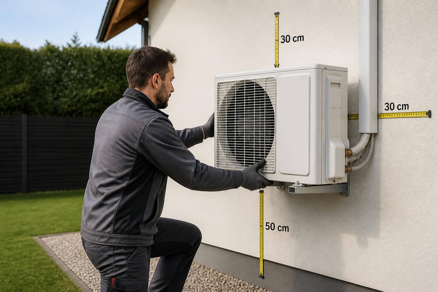 Installer un climatiseur extérieur : les distances à respecter pour éviter les ennuis