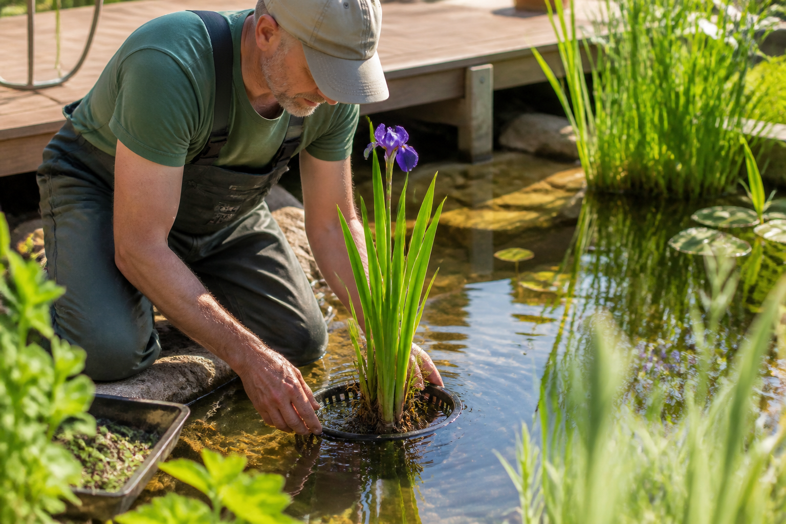Iris versicolor : plantation et entretien de cette vivace aquatique