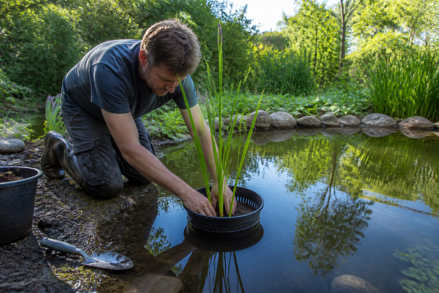 Iris versicolor : plantation et entretien de cette vivace aquatique