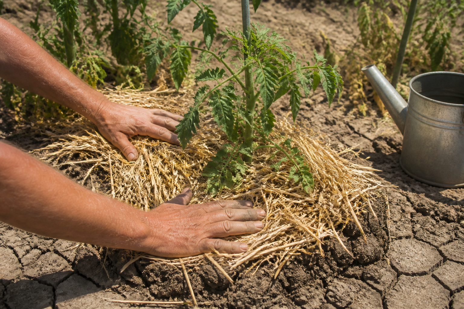 L'astuce récup' qui protège votre potager de la chaleur