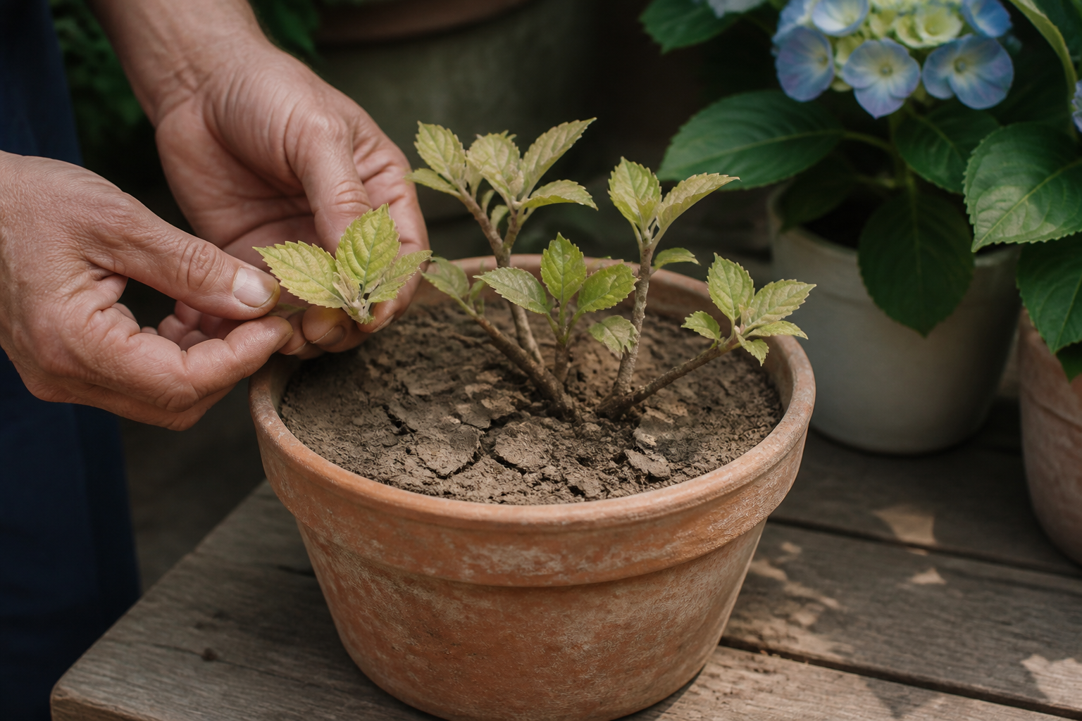 Mon hortensia ne pousse pas : les causes et les solutions pour le relancer