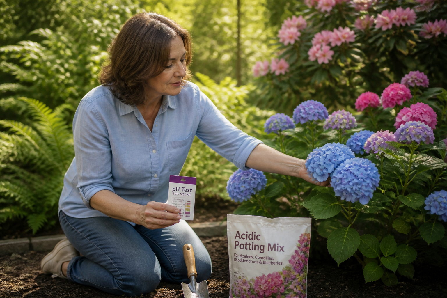 Quel pH pour des hortensias éclatants : le bon substrat expliqué