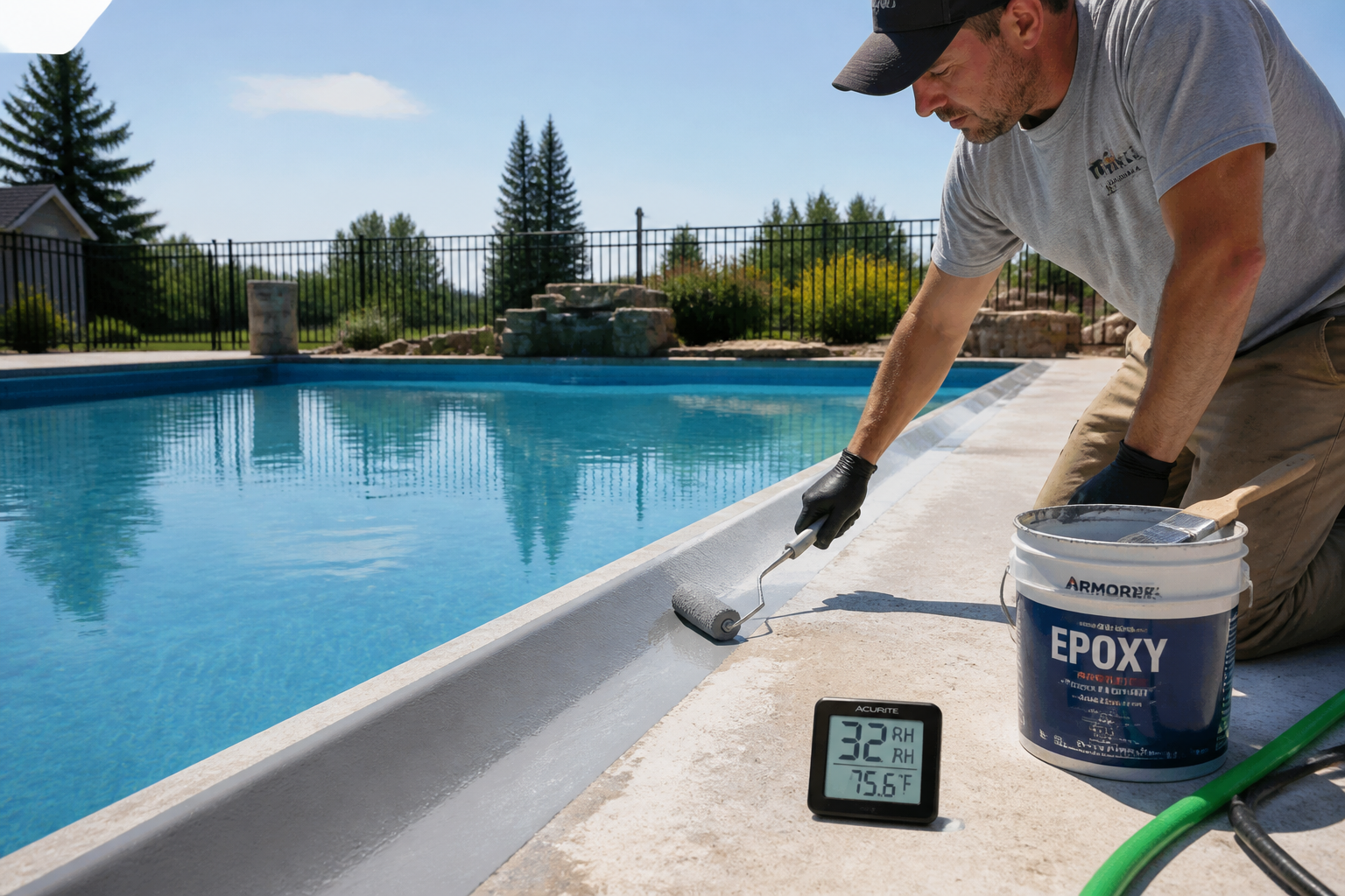 Quelle peinture choisir pour les abords de piscine : le guide pour un résultat durable