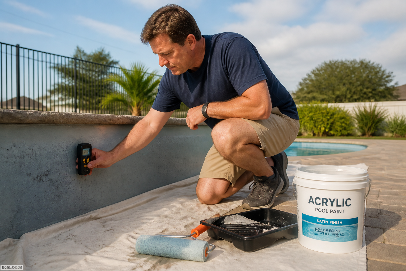 Quelle peinture choisir pour les abords de piscine : le guide pour un résultat durable