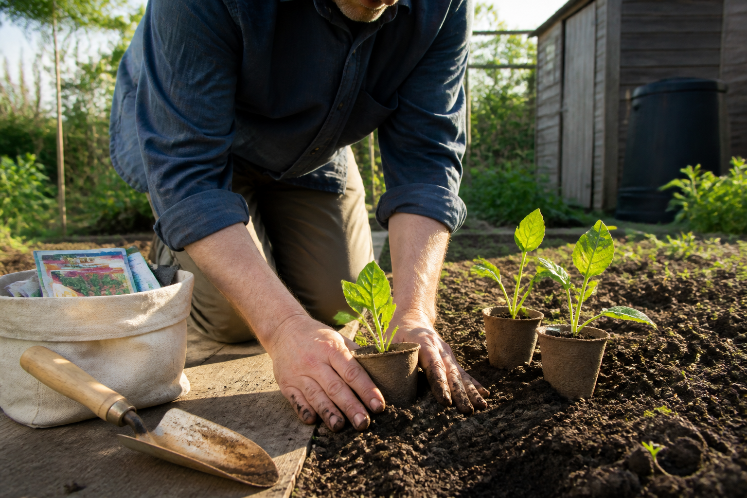 Calendrier des semis : quoi planter mois par mois au potager
