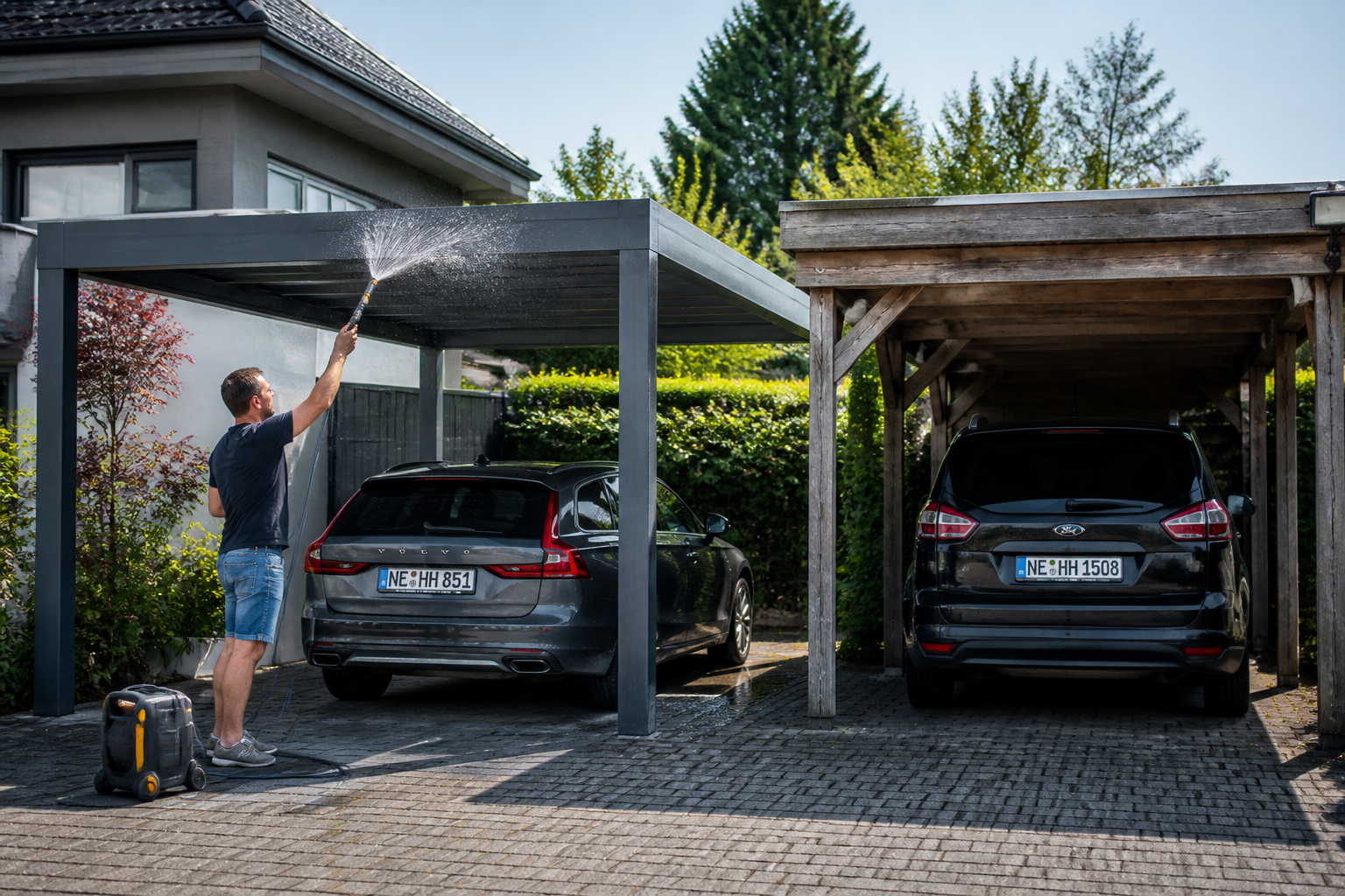 Carport alu ou bois : quel matériau choisir selon votre usage ?