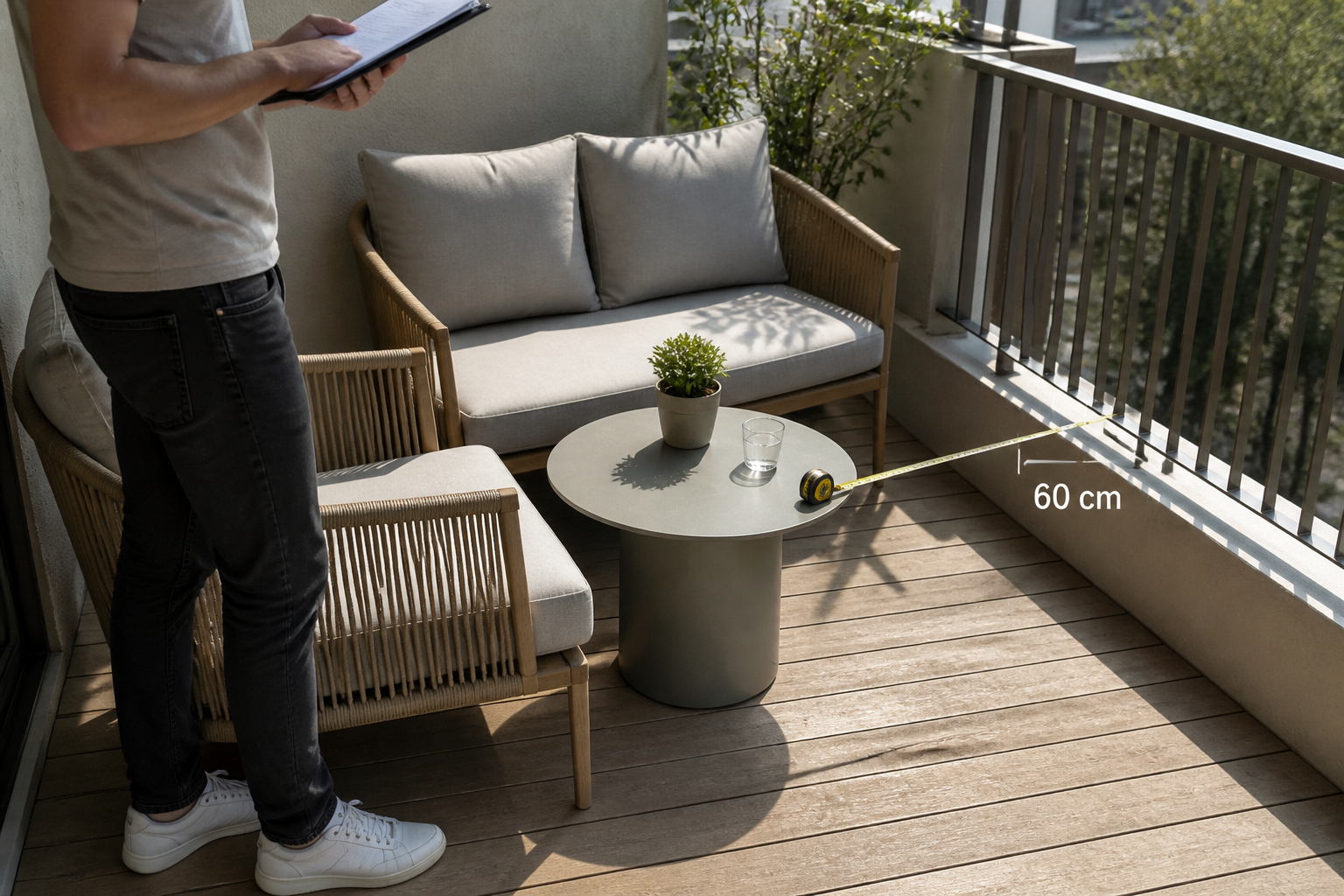 Comment choisir un salon de jardin adapté à la taille de votre terrasse