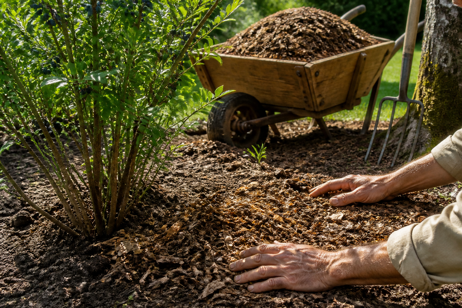 Copeaux de bois en paillage : pour quelles plantes sont-ils vraiment utiles ?