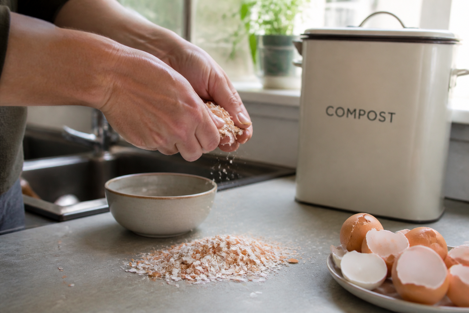 Coquilles d’œufs au compost : bonne idée ou fausse astuce ?