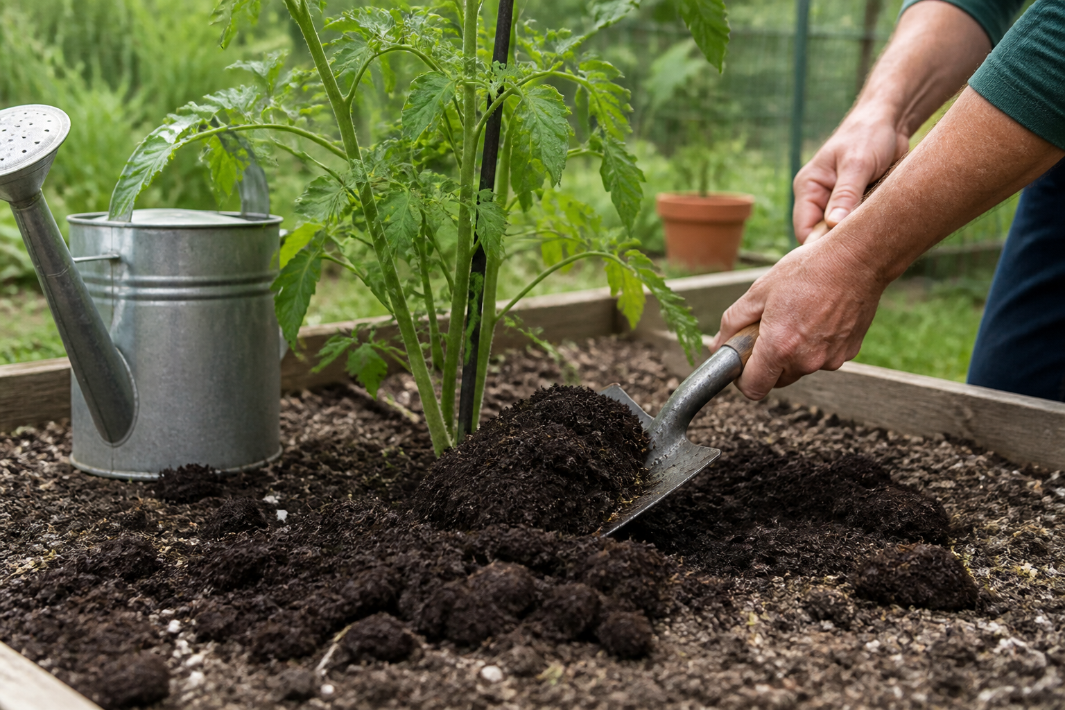 Engrais naturel pour tomates : les apports utiles au bon moment