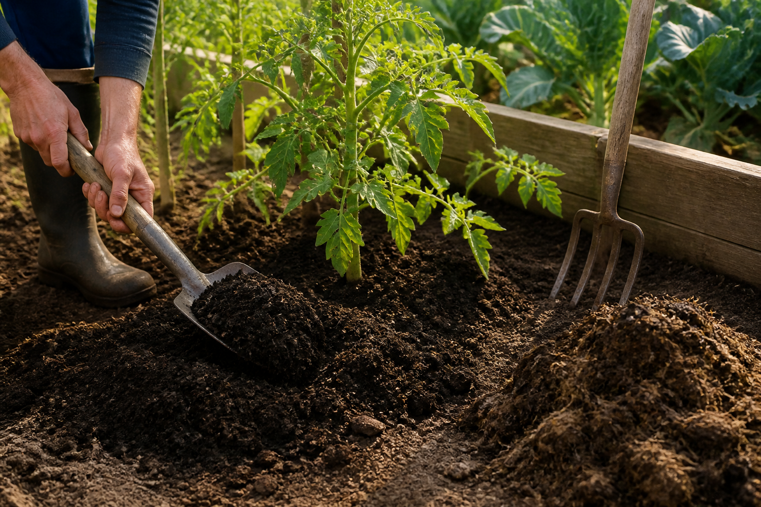Engrais naturel pour tomates : les apports utiles au bon moment