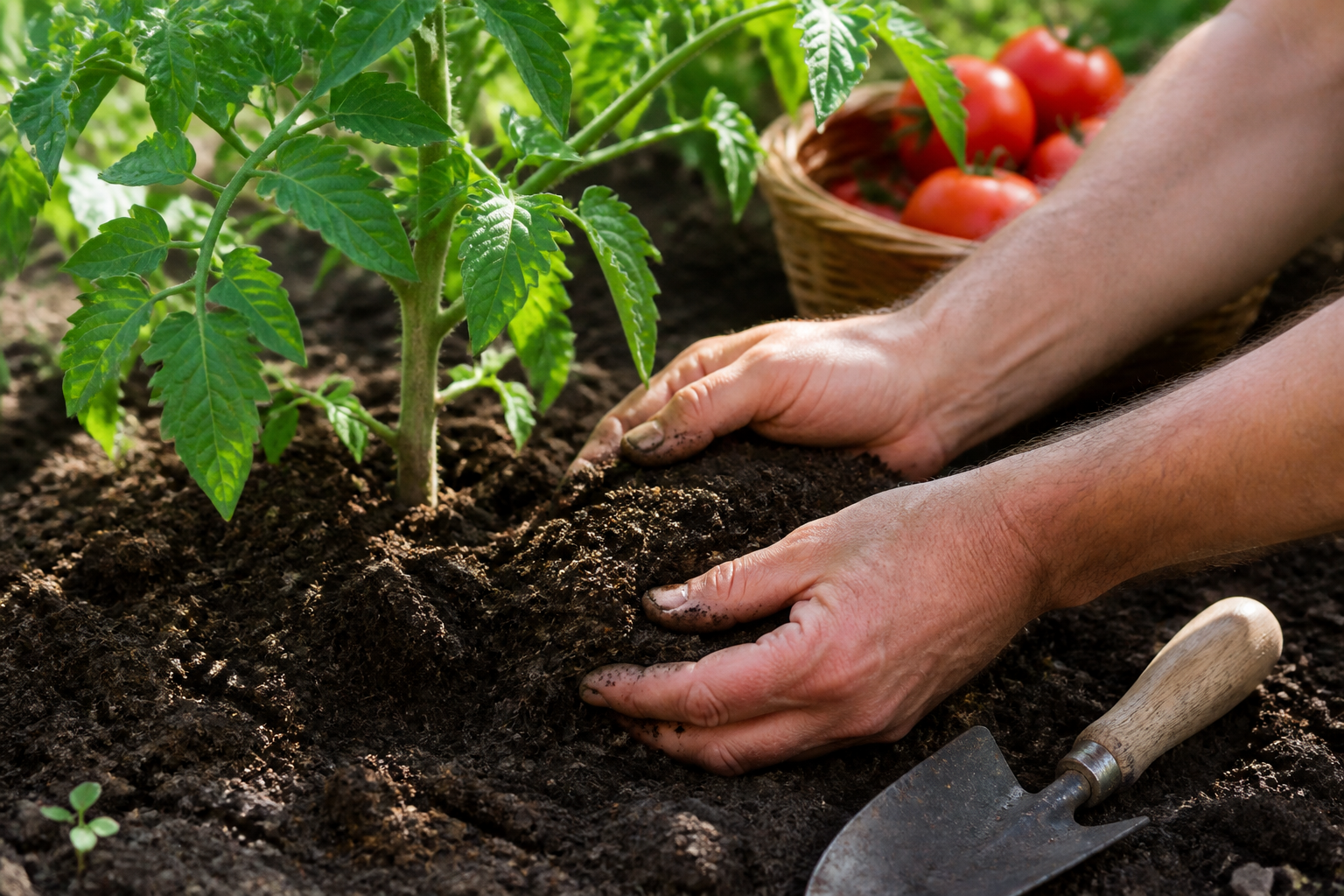 Engrais naturel pour tomates : les apports utiles au bon moment