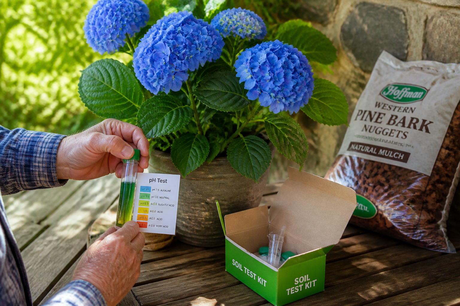 Hortensia bleu : comment garder sa couleur sans abîmer la plante