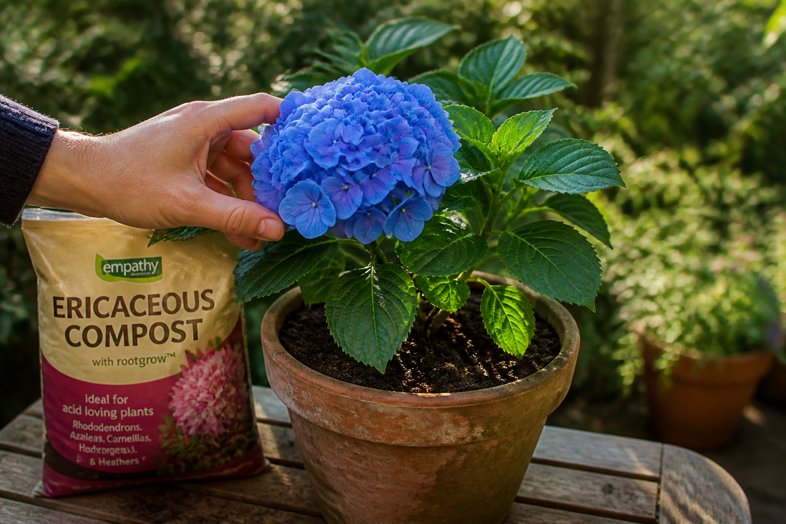 Hortensia bleu : comment garder sa couleur sans abîmer la plante