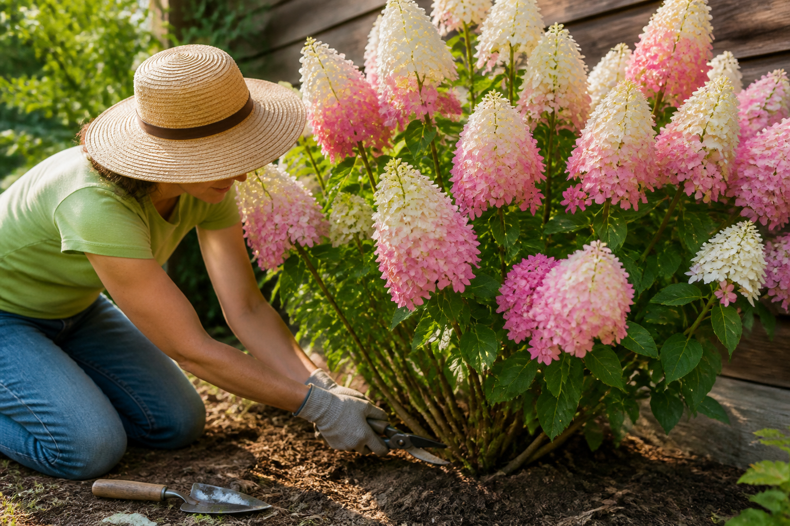 Hortensia vanille fraise : exposition, taille et entretien pour de belles couleurs