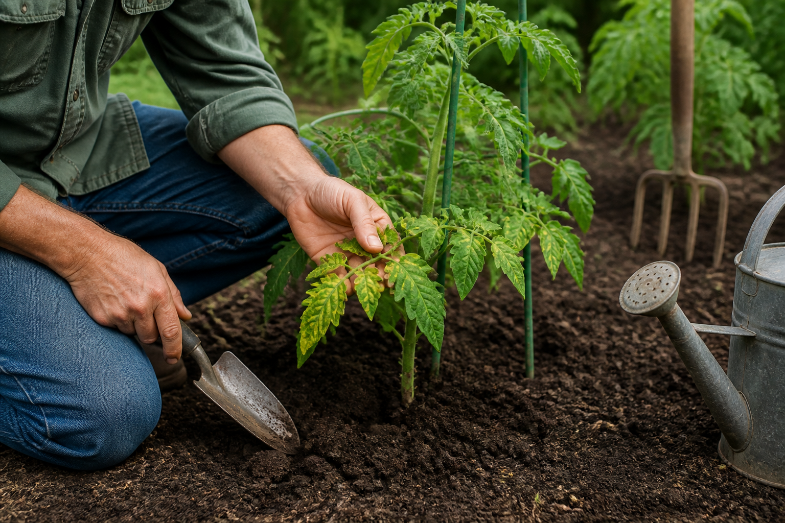Maladie tomate feuille jaune : causes probables et solutions rapides