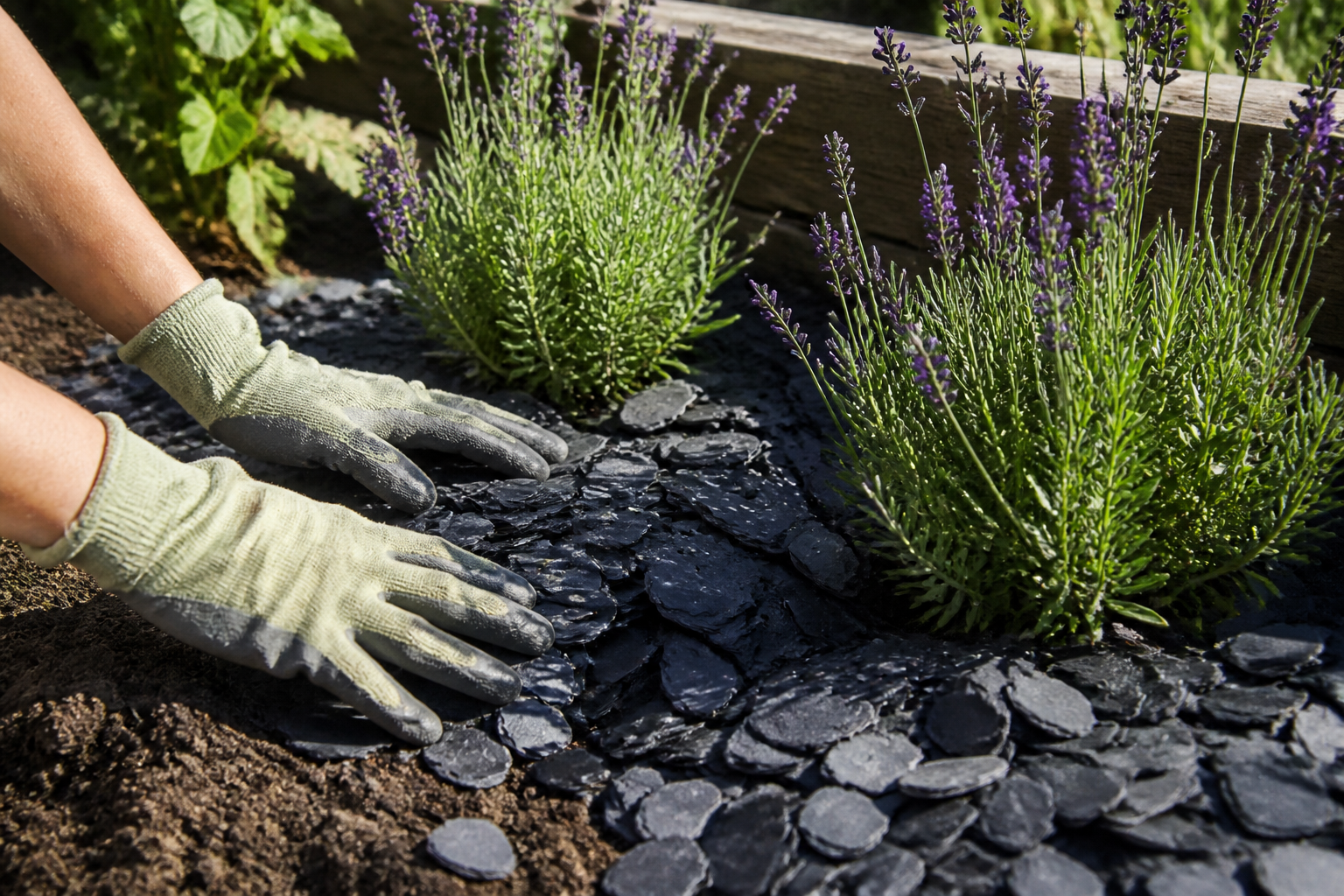 Paillage en ardoise : avantages, inconvénients et plantes compatibles