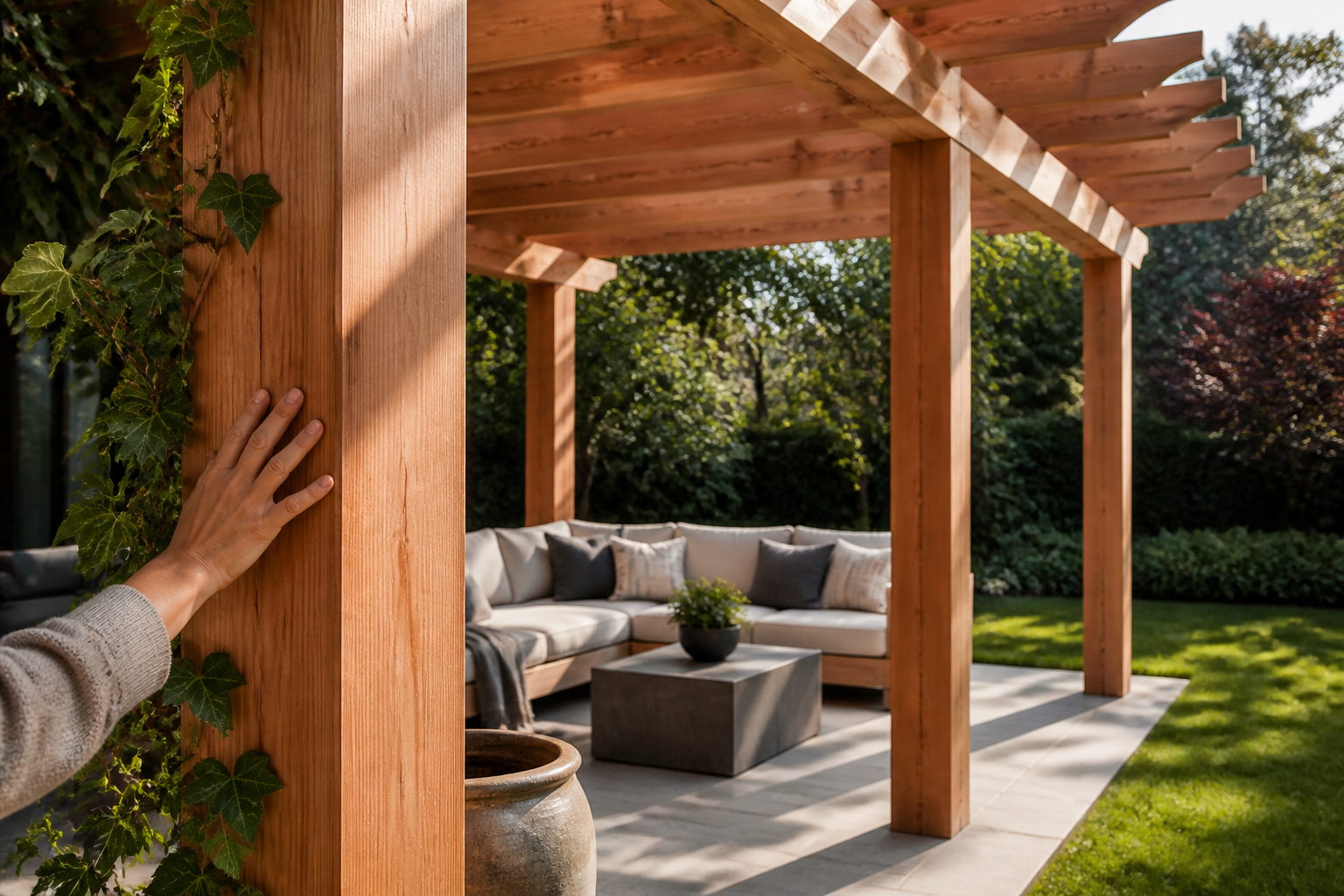 Pergola en bois : comment choisir l’essence et la structure idéales