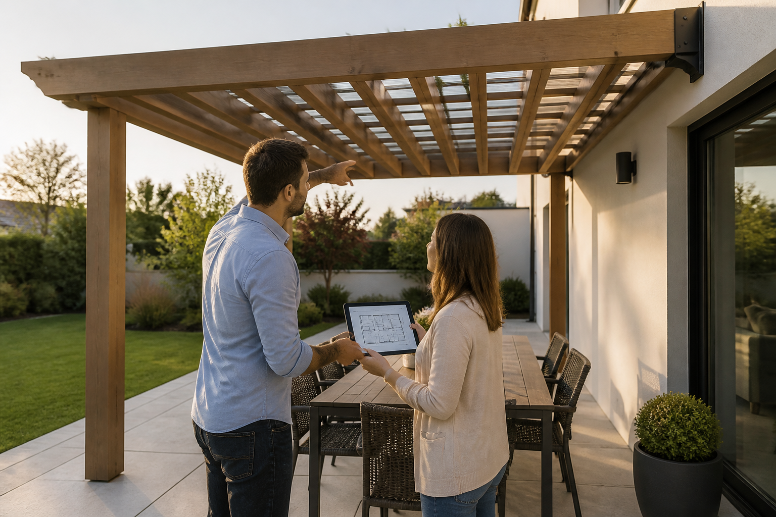 Pergola terrasse : les critères à vérifier avant de se lancer