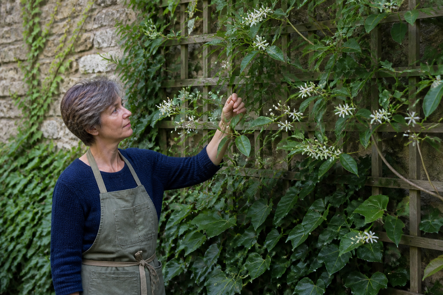 Plantes grimpantes persistantes : lesquelles choisir pour cacher un mur toute l’année