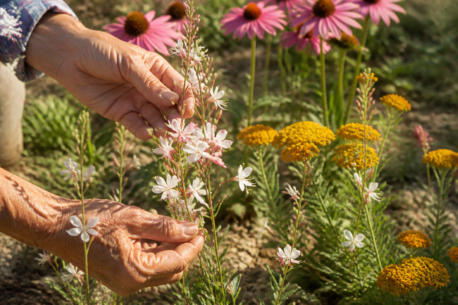Plantes vivaces fleuries tout l’été : sélection pour massifs faciles