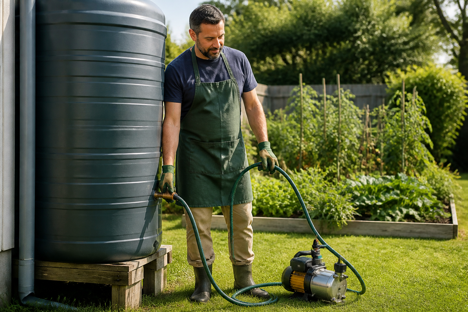 Pompe d’arrosage jardin : comment choisir selon votre réserve d’eau