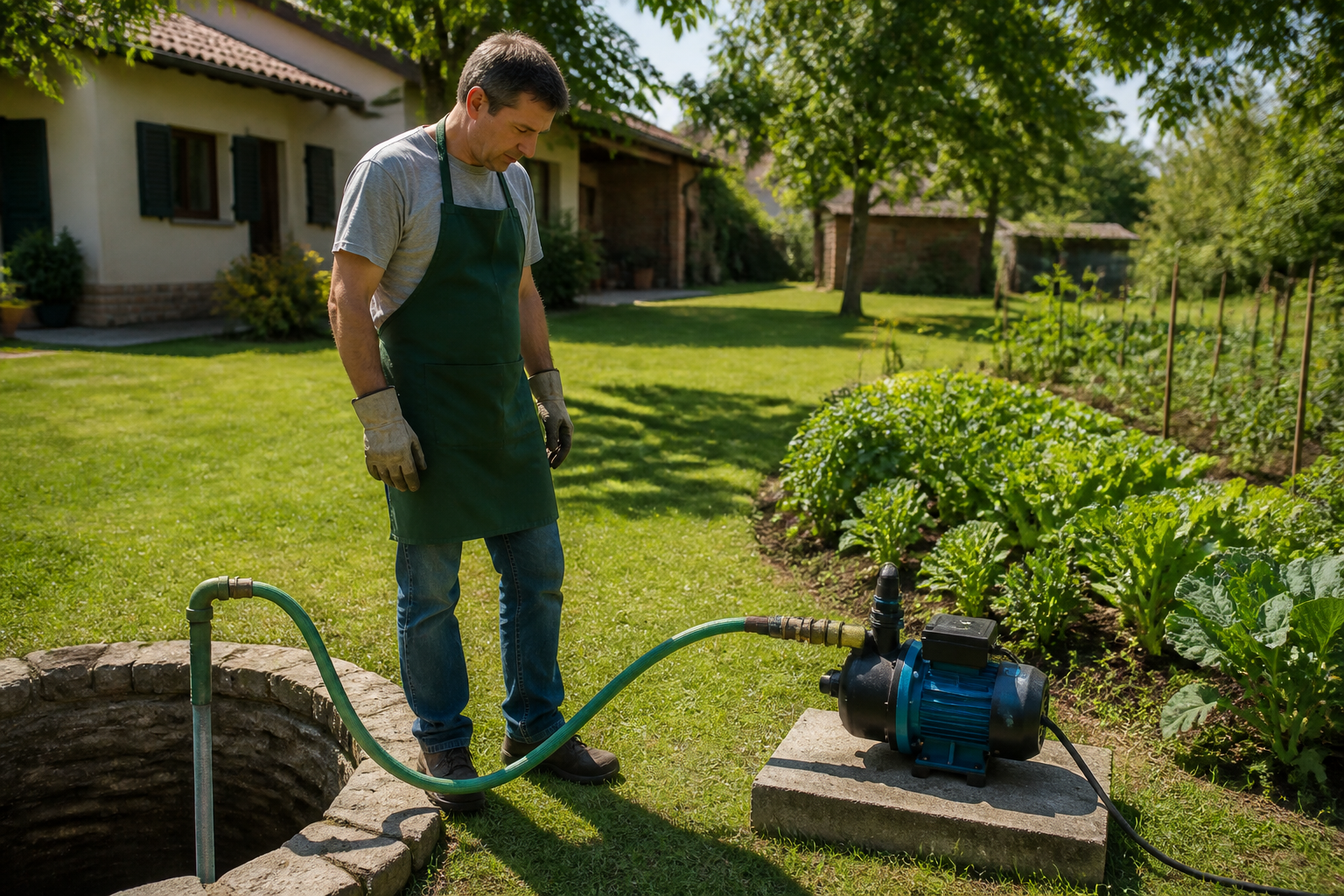 Pompe d’arrosage jardin : comment choisir selon votre réserve d’eau