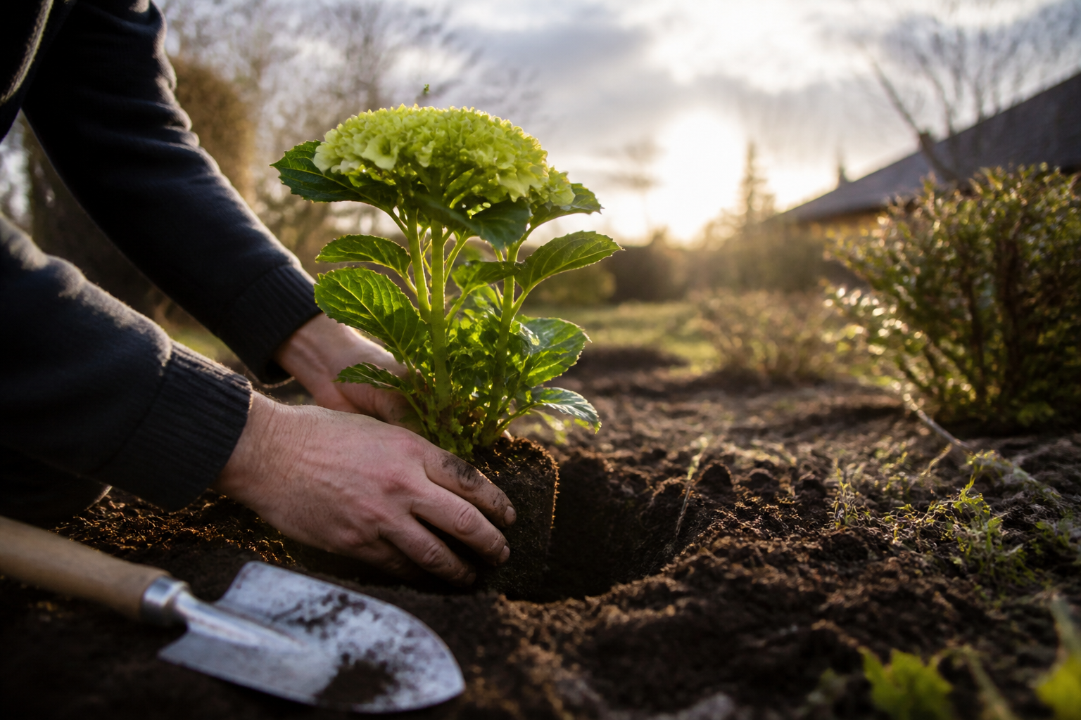 Quand planter un hortensia pour favoriser son enracinement