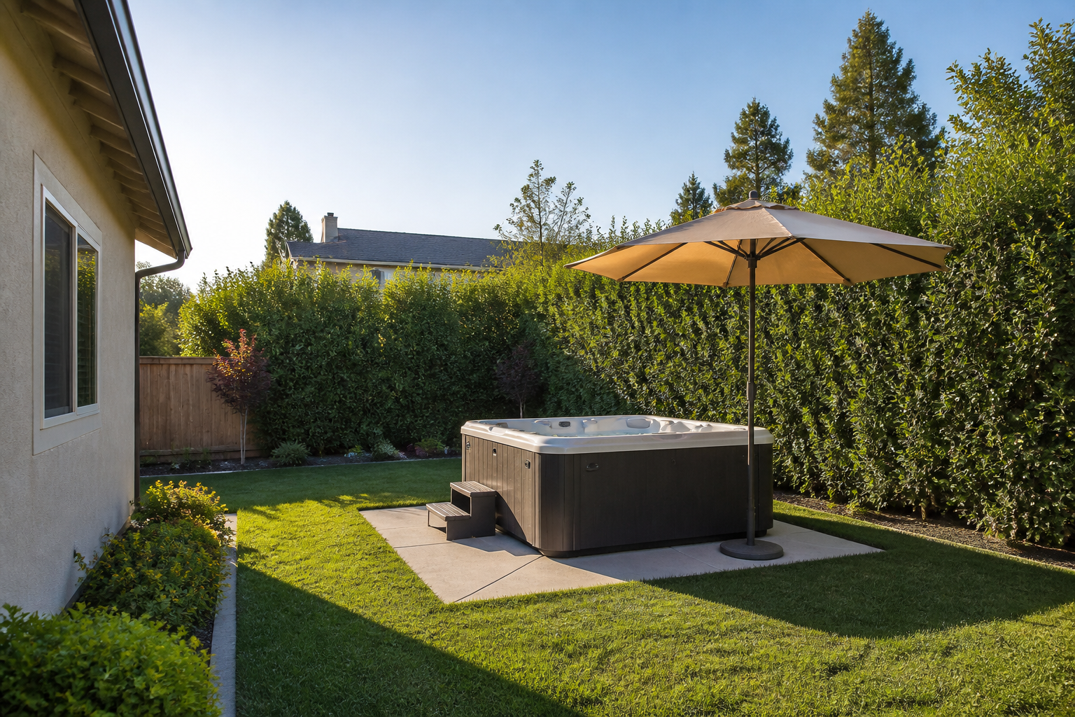 Spa extérieur : où l’installer pour éviter les problèmes d’humidité et de voisinage